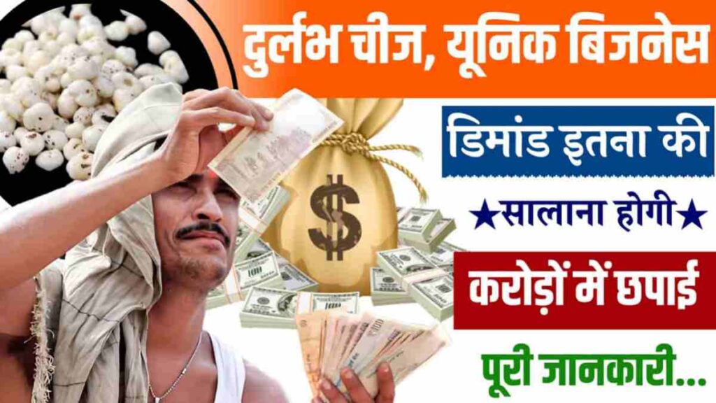 Makhana Business Idea