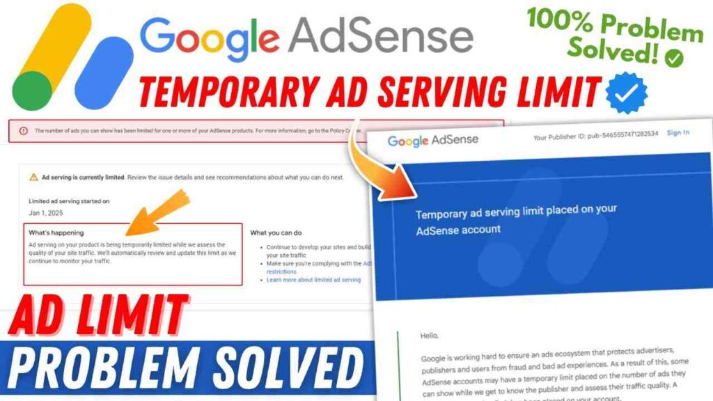 Adsense Ad Limit